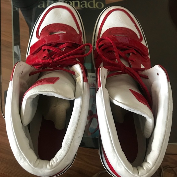 Louis Vuitton Other - Louis Vuitton Sneakers-White/Red